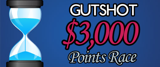 Gutshot Poker $3000 points race - September
